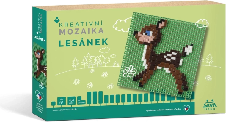 Kreativní mozaika Lesánek 254 dílků