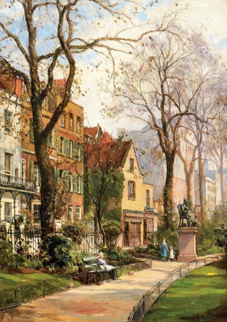 Puzzle procházka v parku 1500 dílků