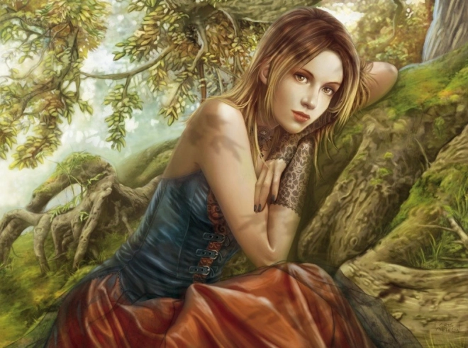 Puzzle Vypravěčka příběhů 2000 dílků