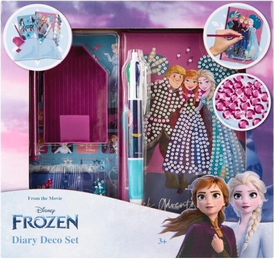 Dekorativní sada pro zdobení deníčku Disney Frozen