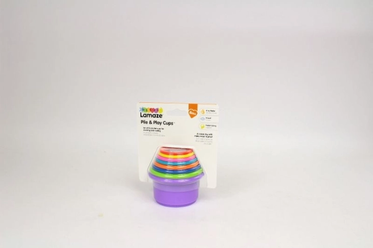 TOMY Lamaze stohovací kelímky věž (8 ks)