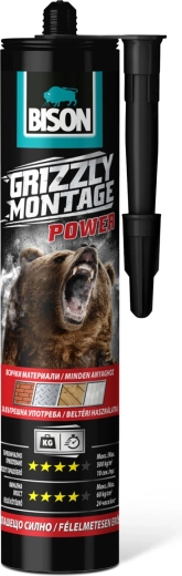BISON Grizzly silné montážní lepidlo 370 g