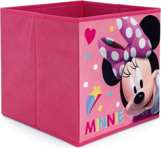 Skládací úložný box organizér Minnie Mouse 31 × 31 × 31 cm