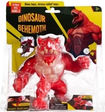 Behemoth plyšový dinosaurus červený