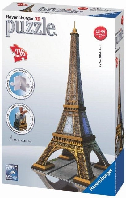 Ravensburger 3D puzzle Eiffelova věž