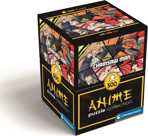 Puzzle CLEMENTONI Gaming Collection Chainsaw Man II 500 dílků