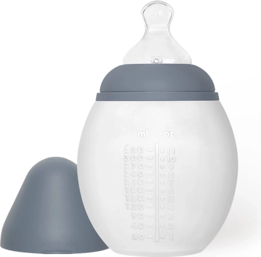 Élhée antikoliková kojenecká láhev 330 ml blue grey