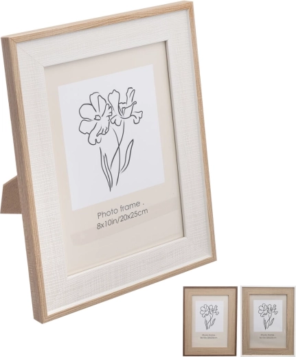 Dřevěný fotorámeček 25 × 30 cm (3 varianty)