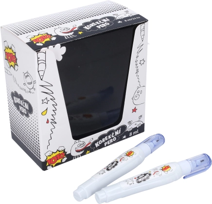 Korekční pero 8 ml s jemným kovovým hrotem