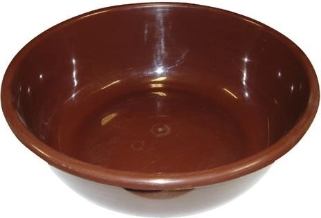 Plastové umyvadlo 42,5 cm hnědé
