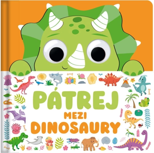 Knížka Pátrej mezi dinosaury
