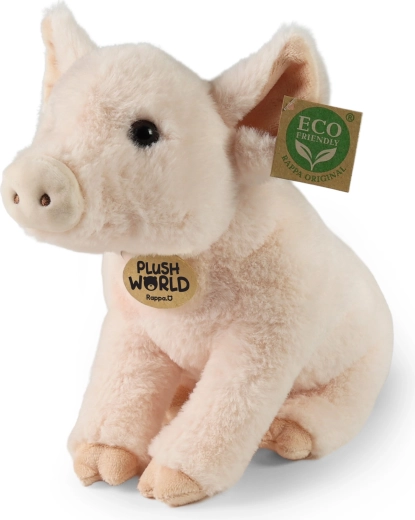 Rappa plyšové prase 28 cm eco friendly Plush World