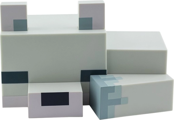 světlo liška polární minecraft – led stolní lampička na baterie