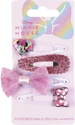 Sada 4 sponek do vlasů Minnie - Cerda