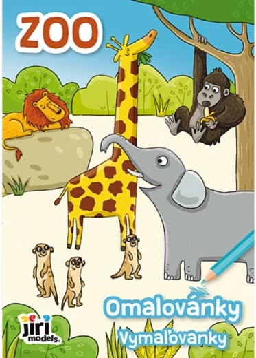 Omalovánky A5 zoo