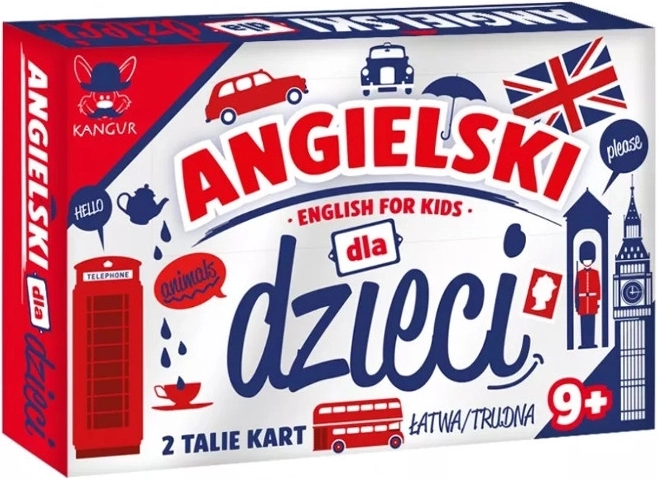 Angličtina pro děti 9+ – vzdělávací karetní hra