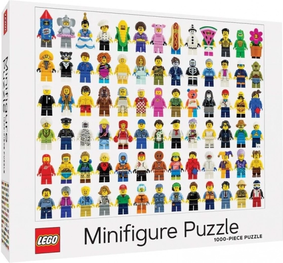 Puzzle LEGO minifigurky 1000 dílků