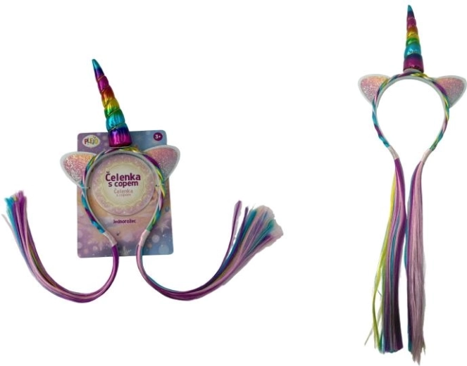 Plejo čelenka jednorožec