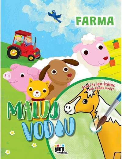 Maluj vodou A4 farma