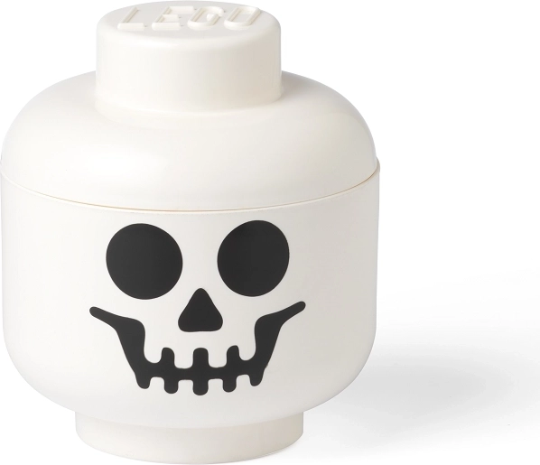 LEGO úložná hlava L – kostlivec