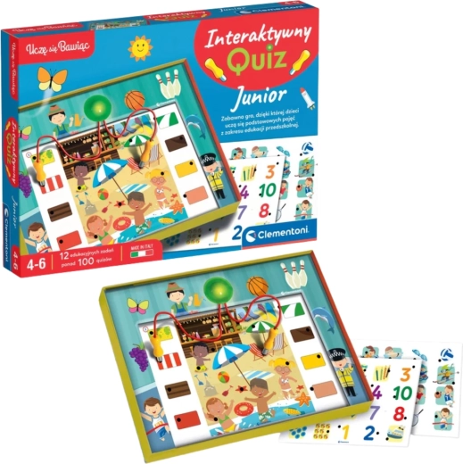 Interaktivní kvíz junior od Clementoni
