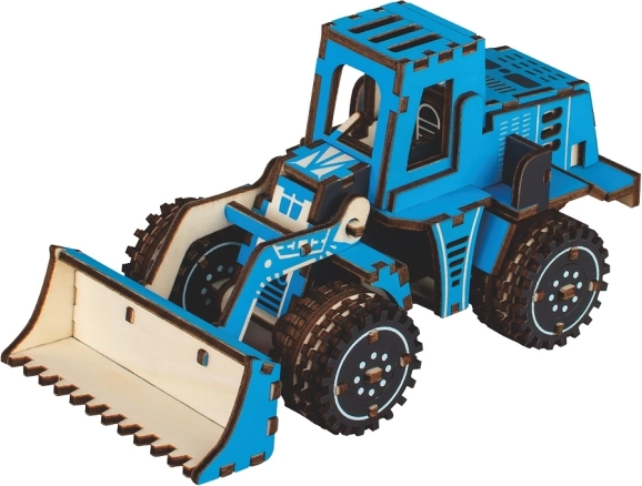 Dřevěné 3D puzzle Nakladač