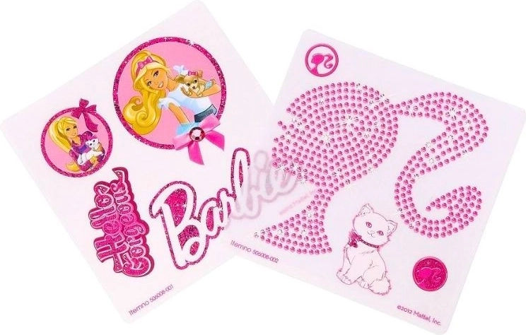 Totum Barbie nažehlovací obrázky – 2 archy