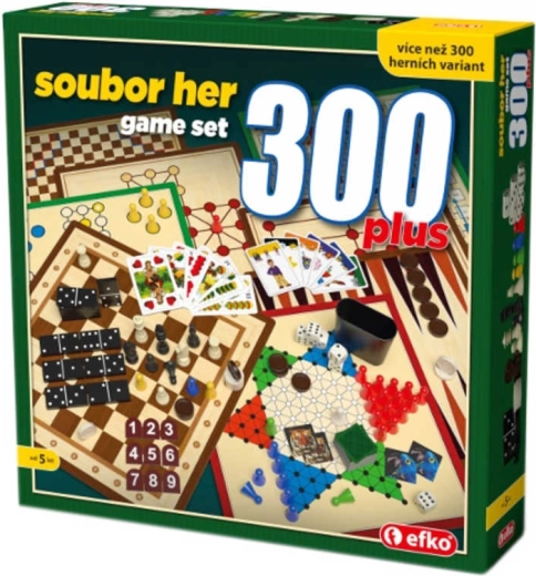 Efko velký soubor společenských her 300+