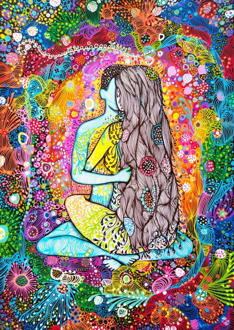 Puzzle Kosmická láska 1500 dílků