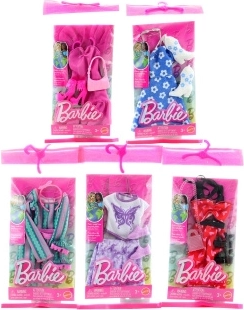 Barbie oblečky – módní set s doplňky