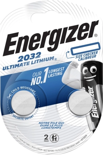 Energizer Ultimate Lithium CR2032 knoflíkové baterie 2 ks