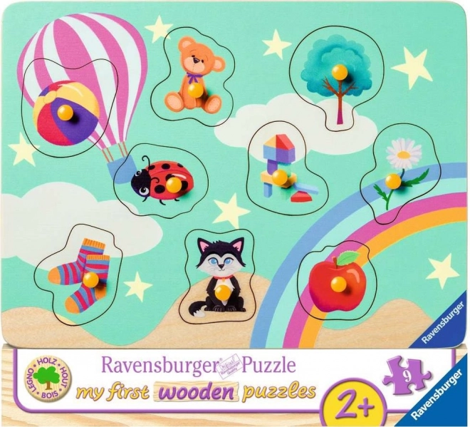 Ravensburger dřevěná vkládačka Moje první věci