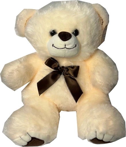 Krémový plyšový medvídek 28 cm