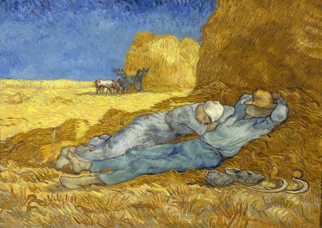 Puzzle Vincent van Gogh – Polední odpočinek 1000 dílků