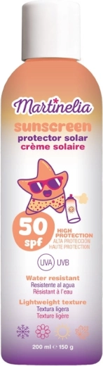 Dětský opalovací sprej Martinelia SPF 50 voděodolný 200 ml - 1 kus