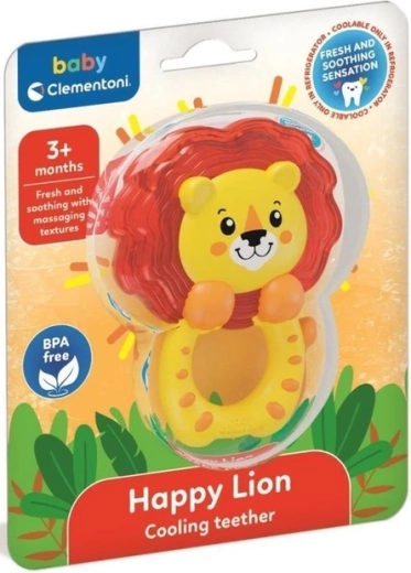 Chladicí kousátko Veselý lvíček CLEMENTONI BABY