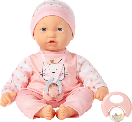 Miminko s pohyblivou mimikou 40 cm