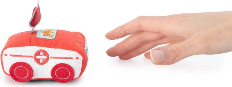 Lilliputiens natahovací plyšová sanitka s liškou Alicí