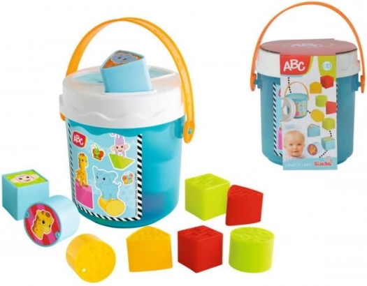 Kyblík s vkládačkou pro děti