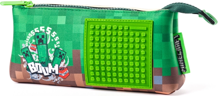PIXIE CREW Minecraft velké pouzdro Creeper