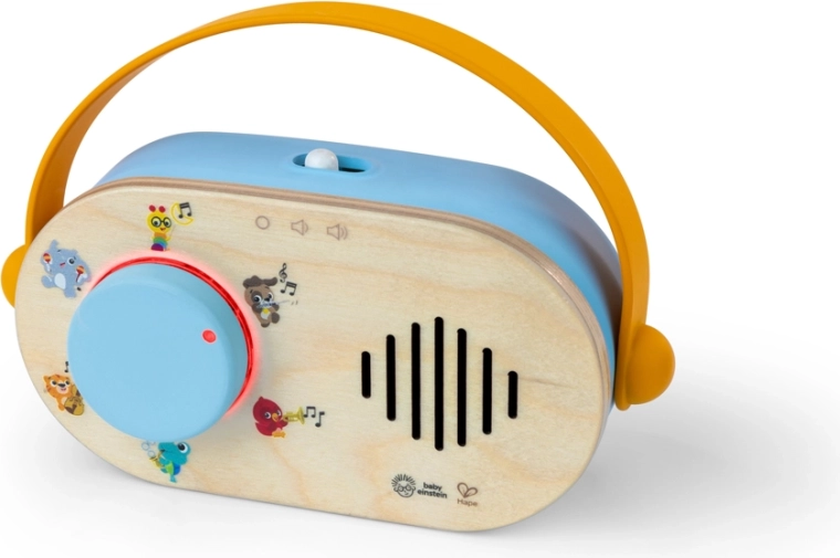 Hudební rádio pro miminka Discovery Radio od BABY EINSTEIN a HAPE, 6m+