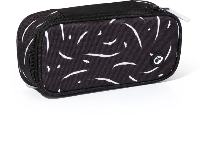 Bagmaster studentský penál DIGITAL 23 A černo-bílý