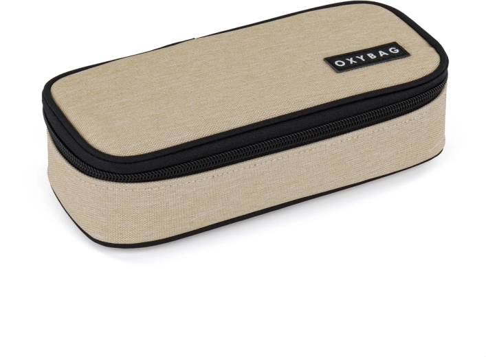 OXYBAG školní penál etue Komfort Unicolor Mocca