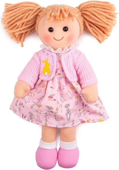 Látková panenka Ella 34 cm od Bigjigs Toys