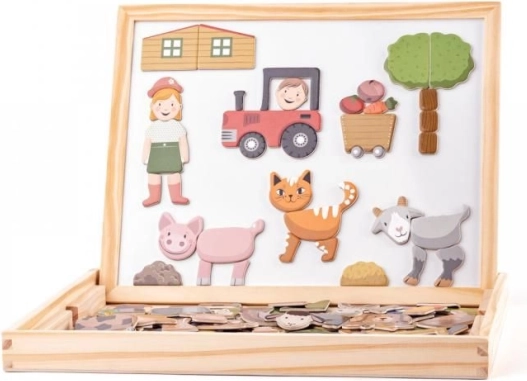 Magnetická a suchovytíratelná tabule pro děti