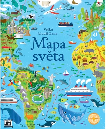 Velká bludišťárna – Mapa světa