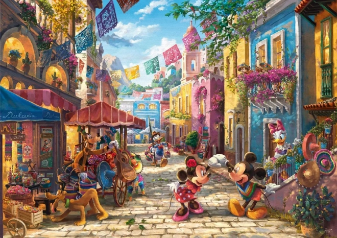 SCHMIDT Puzzle Mickey a Minnie v Mexiku 6000 dílků