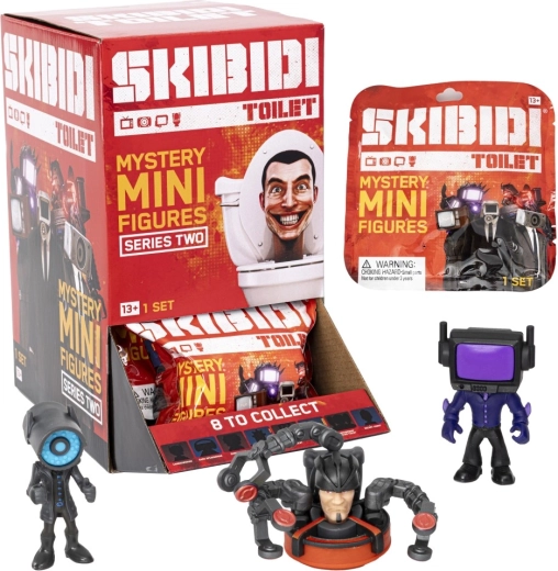 Skibidi Toilet mystery minifigurky série 2