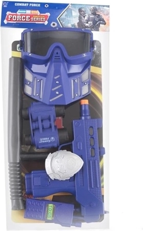 Dětská policejní sada s taktickou maskou