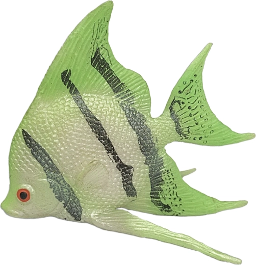 Gumová rybička zelená 10 cm